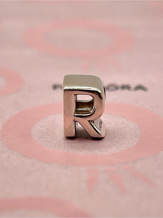Pandora Jewelry - Pandora Sterling Silver Letter R Initial Alphabet Charm 797472